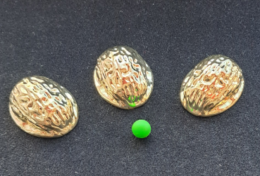 Preview: Golden Shells (mit drei Erbsen) - Nussschalenspiel / Three Shell Game